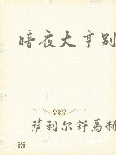 暗夜大亨别烦我