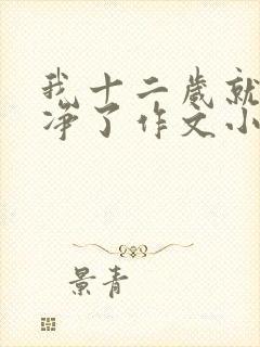 我十二岁就不干净了作文小说