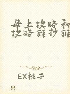 母上攻略和韵母攻略谁抄谁