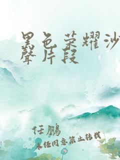 黑色荣耀沙发原声片段