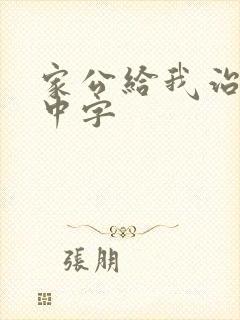 家公给我治疗5中字