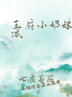 王府小奶娘未删减