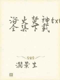 浴火焚神txt全集下载