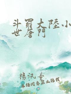 斗罗大陆小说绝世唐门