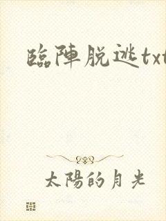 临阵脱逃txt