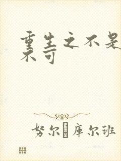 重生之不是非你不可