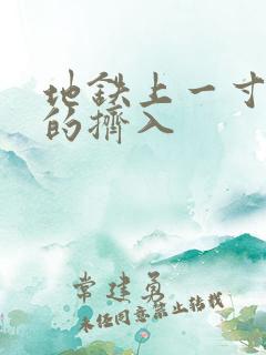 地铁上一寸一寸的挤入