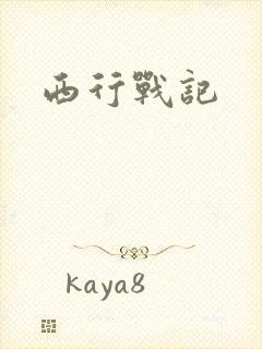 西行战记