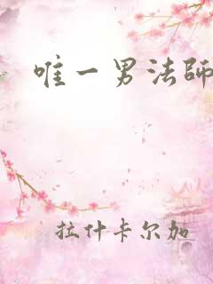 唯一男法师