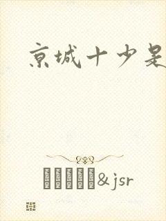 京城十少是谁
