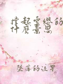 撑起云缨的腿是什么意思