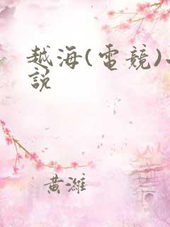 越海(电竞)小说