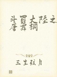 斗罗大陆之肉奴唐舞桐