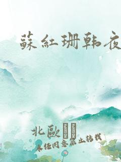 苏红珊韩夜霖