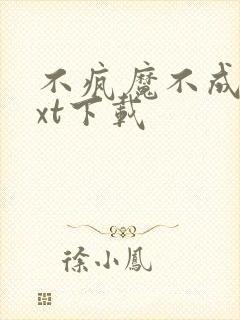 不疯魔不成活txt下载