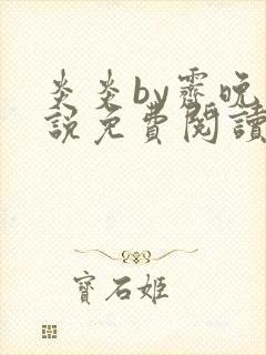 炎炎by霁晚小说免费阅读全文