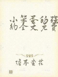 小笨蛋的强制婚约全文免费