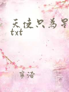 天使只为星夜哭txt