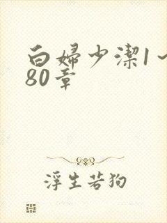 白妇少洁1～180章