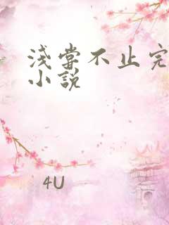 浅尝不止完整版小说