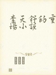 李天舒的重生官场小说