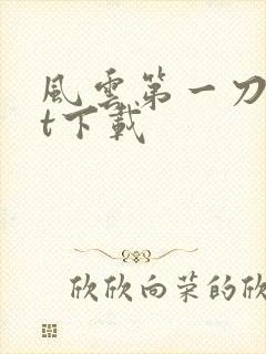 风云第一刀txt下载