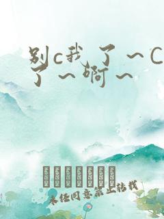 别c我了～C烂了～啊～