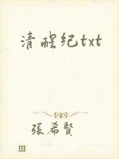 清醒纪txt