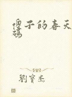 傻子的春天无乱码