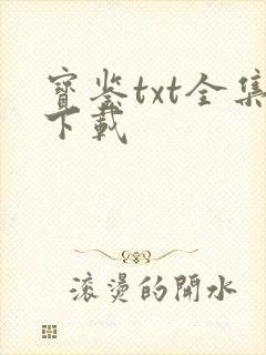 宝鉴txt全集下载