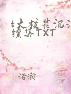 t大校花沉浮录续集TXT