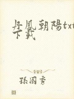 丹凤朝阳txt下载