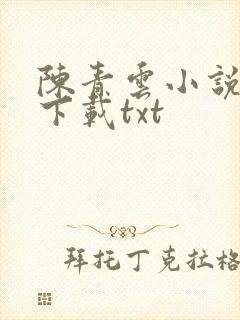 陈青云小说全集下载txt