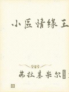 小区情缘王丽萍