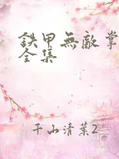 铁甲无敌掌门人全集