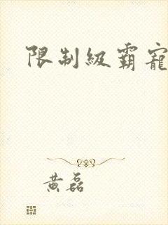 限制级霸宠