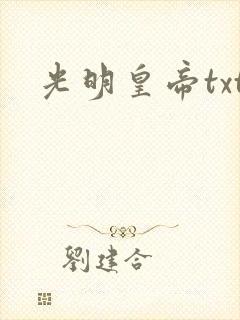 光明皇帝txt