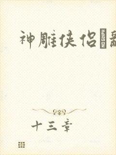 神雕侠侣婬乱版