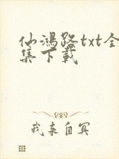 仙鸿路txt全集下载