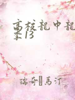 高校龙中龙第二季13