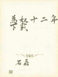 为奴十二年迅雷下载