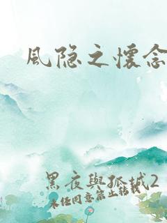 风隐之怀念