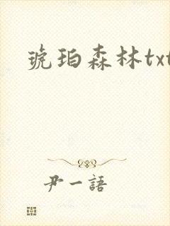 琥珀森林txt