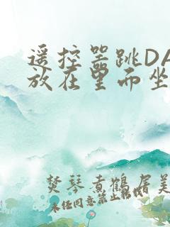 遥控器跳DAN放在里面坐公交