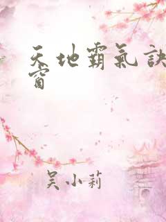 天地霸气诀无弹窗