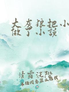 大灰狼把小红帽做了小说