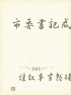 市委书记成长记
