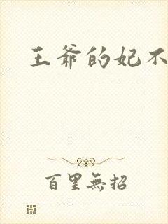 王爷的妃不是妃