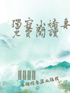 独宠小娇妻全文免费阅读