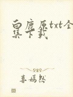 白鹿原txt全集下载